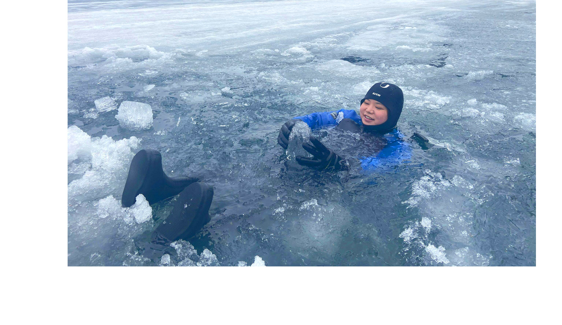 然別湖融冰漫步